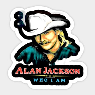 Good Time Vibes Only Alan Jackson Fans Sticker